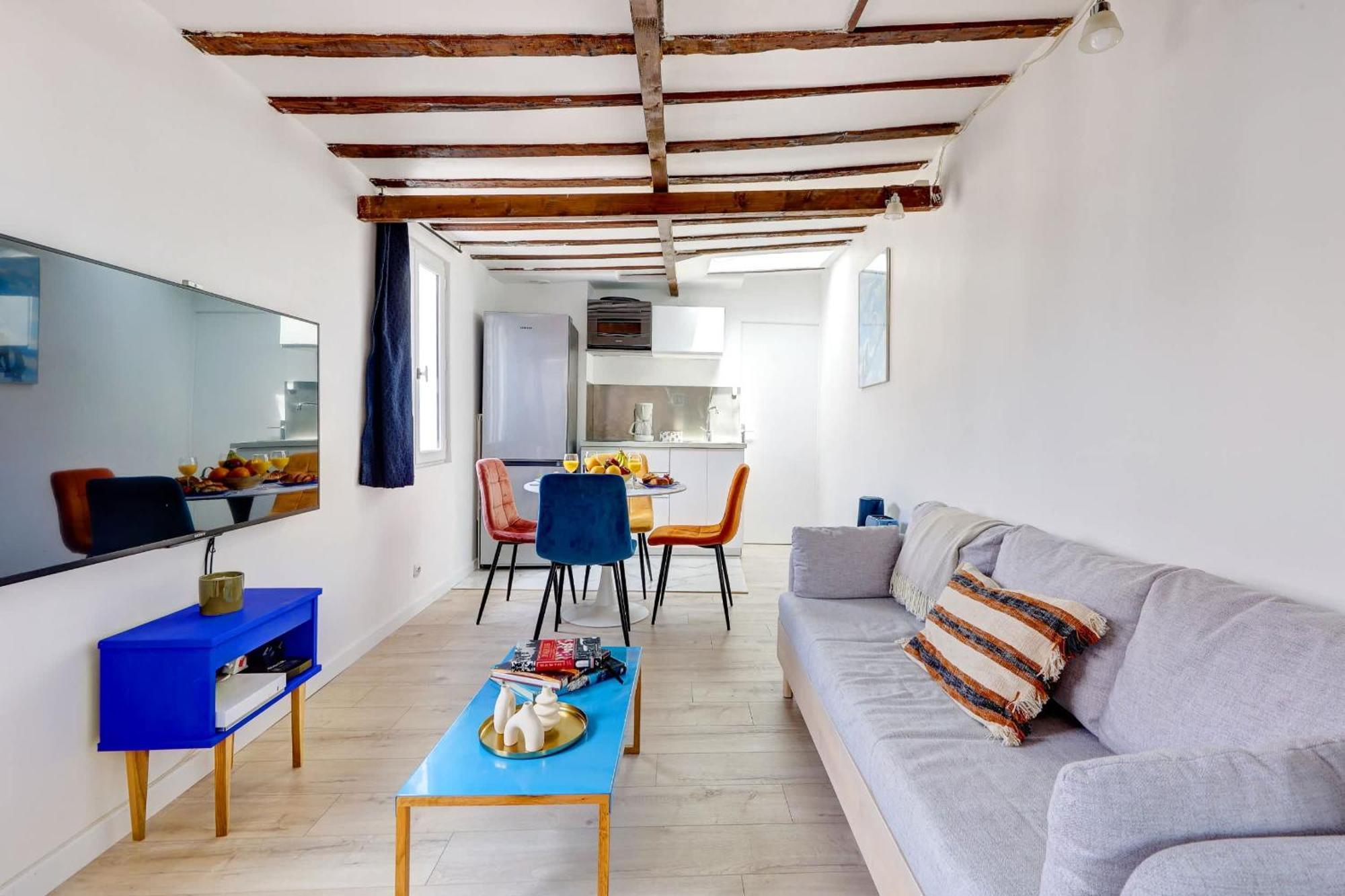 Bnbnova - 1br - Montorgueil & Le Marais Paris